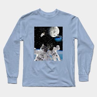 Space Cats Long Sleeve T-Shirt